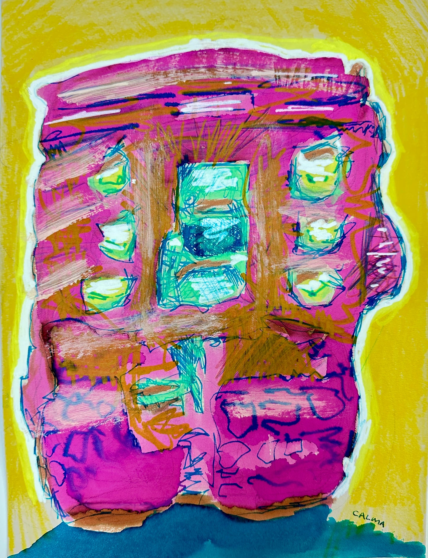 Back of an MRAP RG31