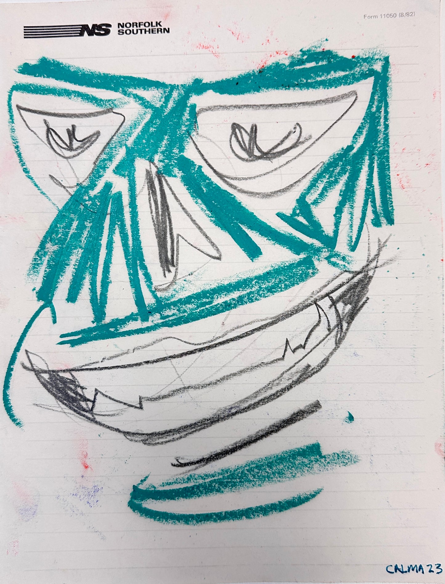 A smile from the shadows