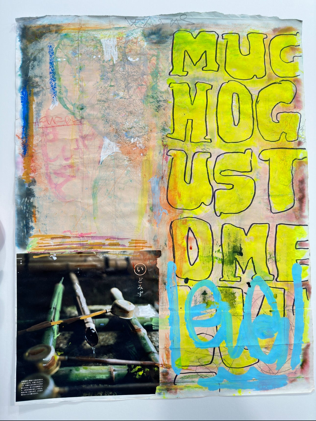 Mucho gusto me llamo collage