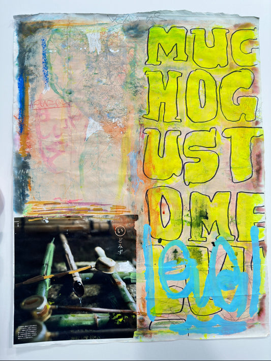 Mucho gusto me llamo collage