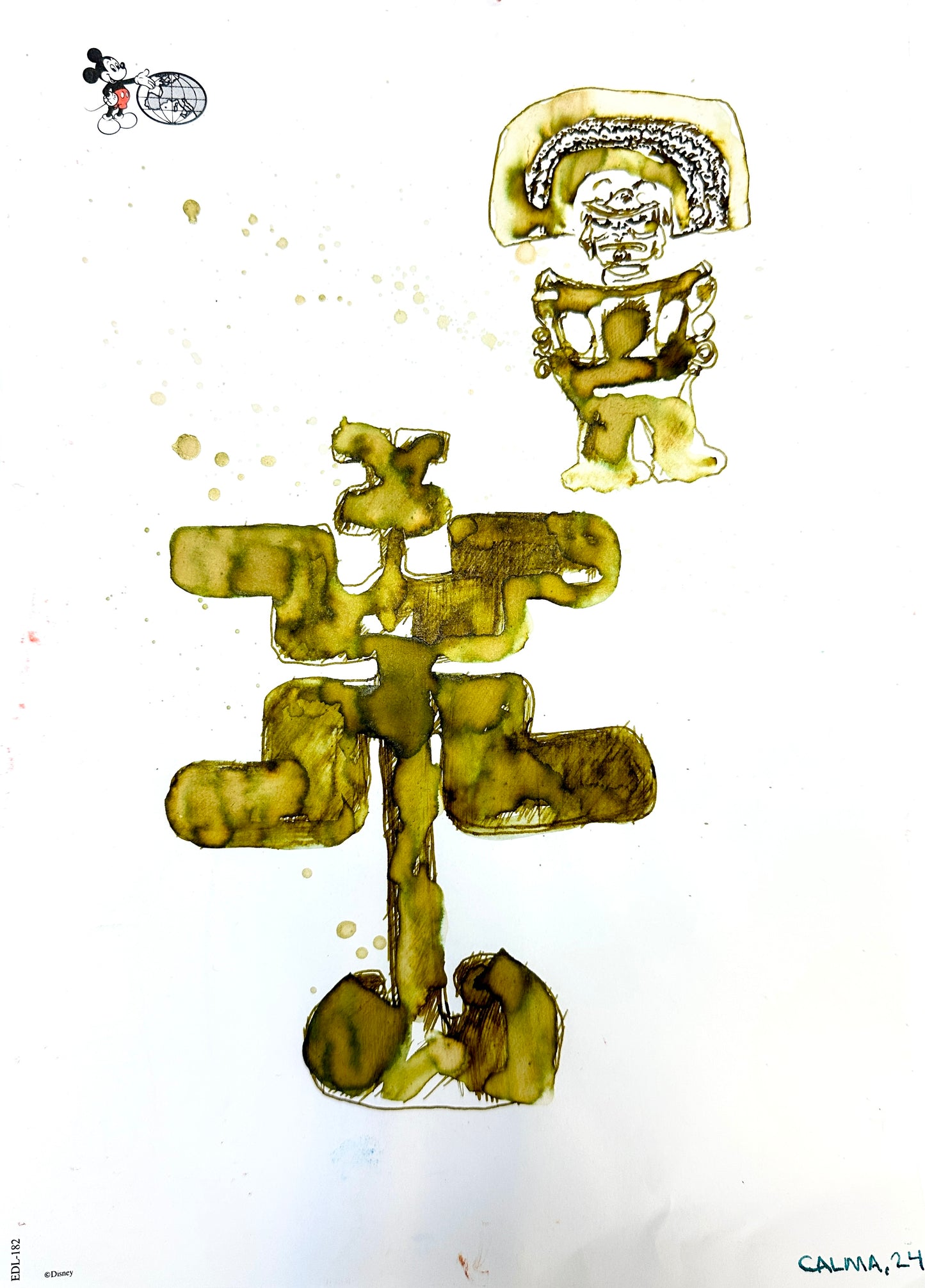 Colombian gold figures