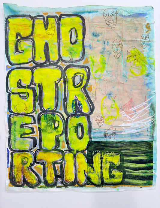 Ghost reporting collage