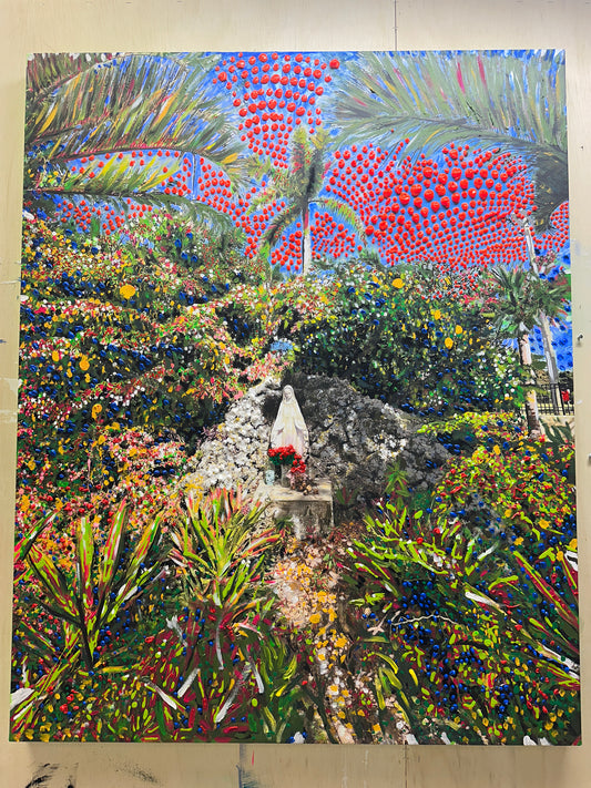 Virgin Mary Garden Alter